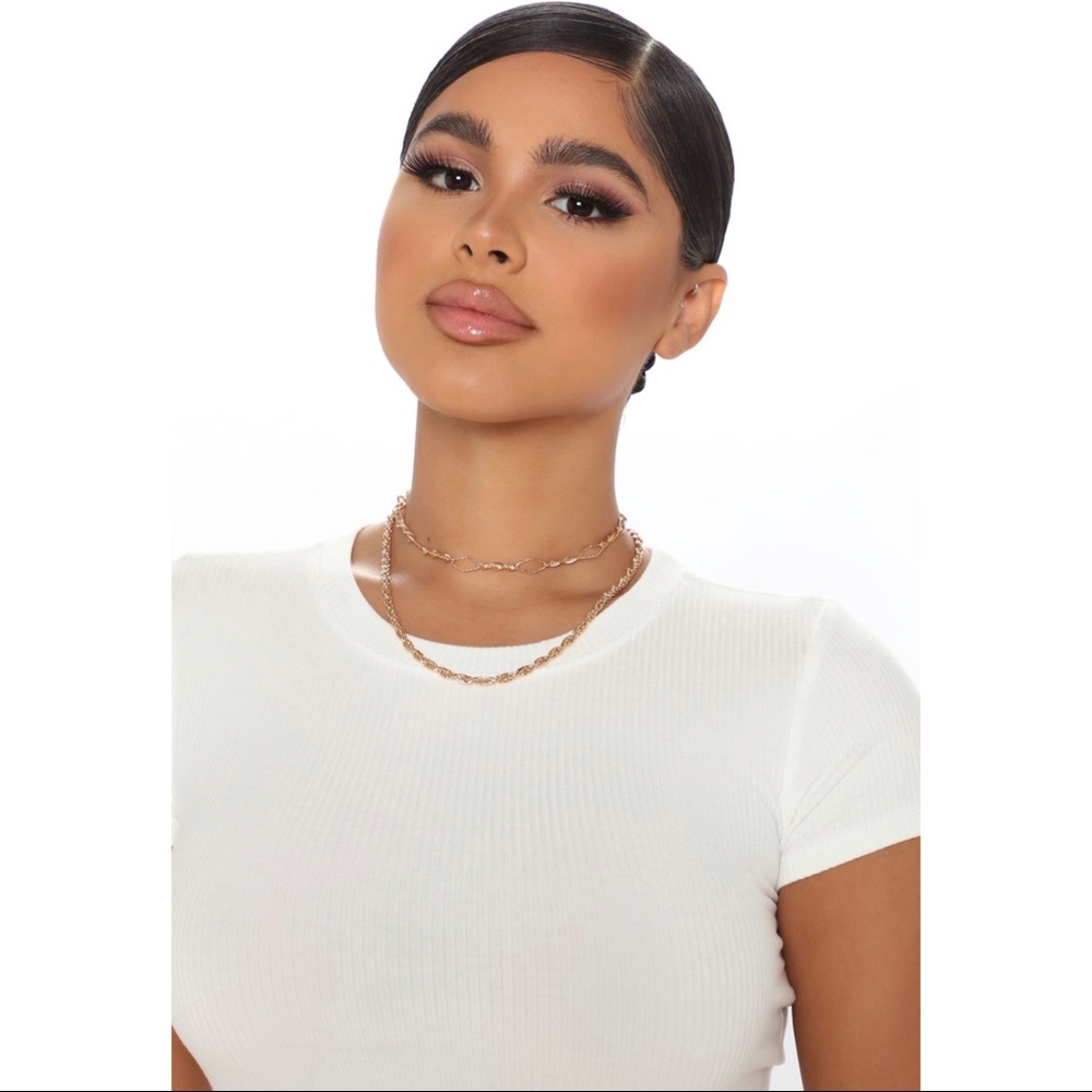 NWT Fashion Nova Layered Choker